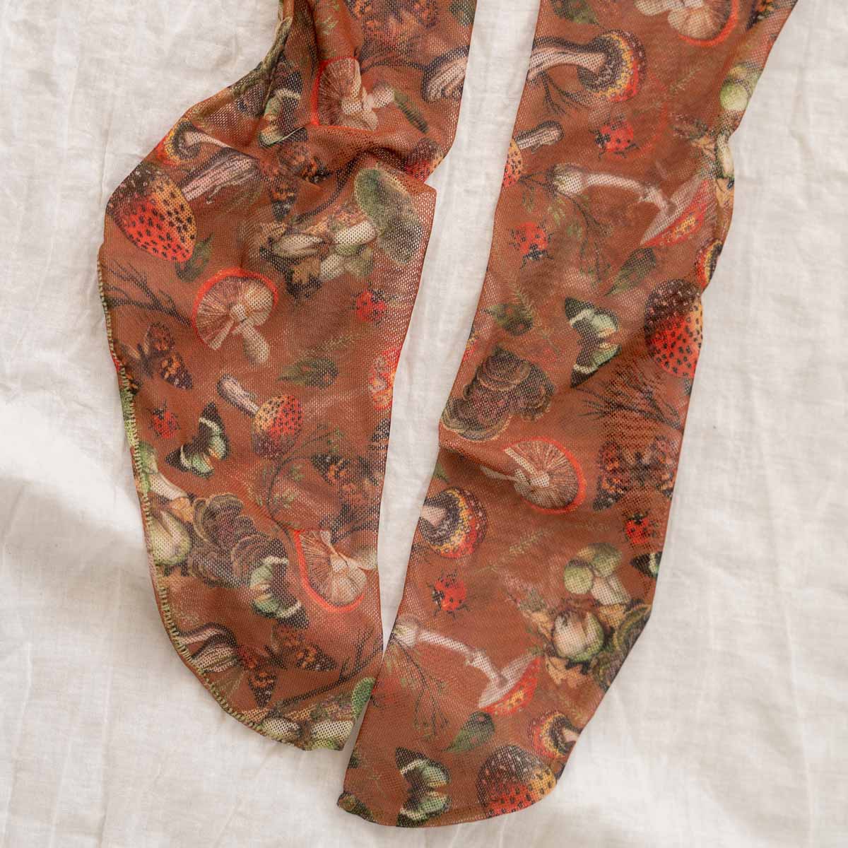 Mushroom Fairy Stay Up Stockings - Final stock
