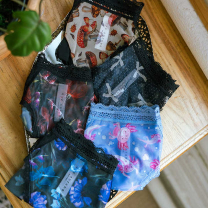 Garden Fantasy Floral Mesh Bikini - Final few!