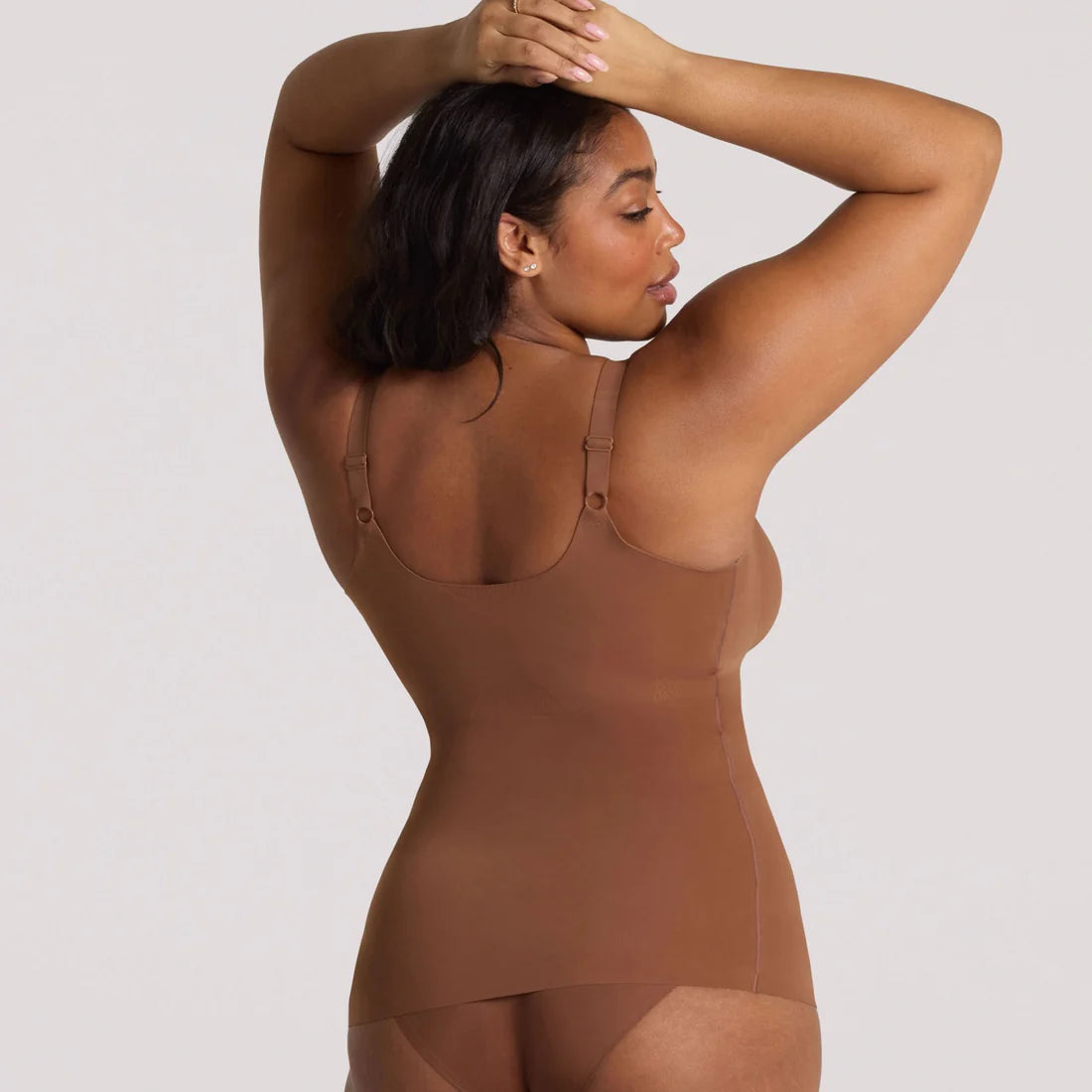 EVELYN BOBBIE STRUCTURED SCOOP TANK: CLAY