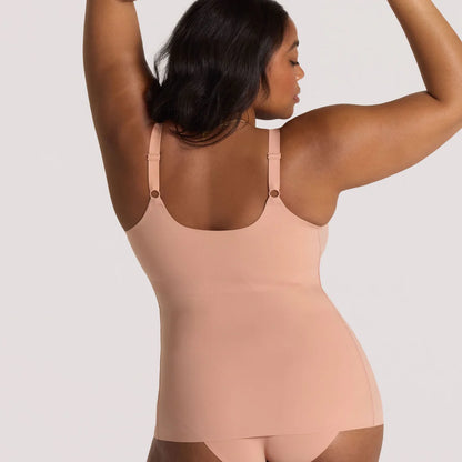 EVELYN BOBBIE STRUCTURED SCOOP TANK: HIMALAYAN SALT