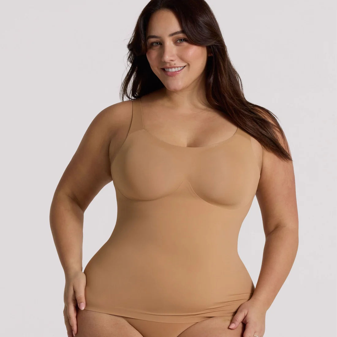 EVELYN BOBBIE STRUCTURED SCOOP TANK: MICA