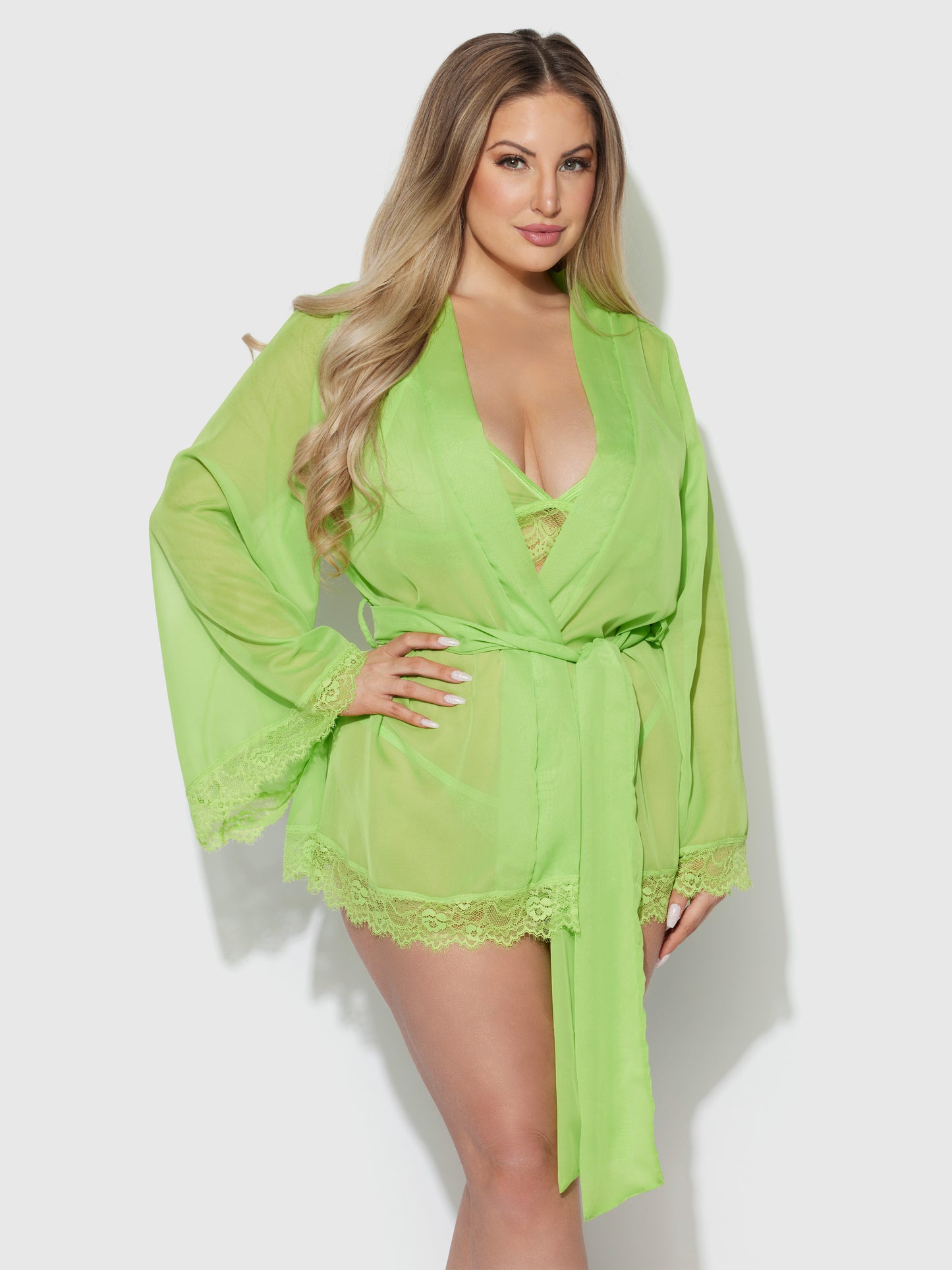 HOUSE OF DESIRE SHAVON 3 PIECE ROBE SET