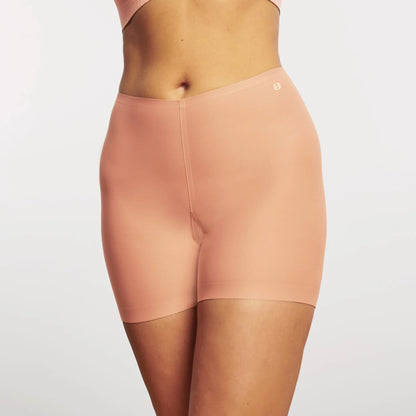EVELYN BOBBIE HIGH-WAISTED LONGLINE SLIP SHORT