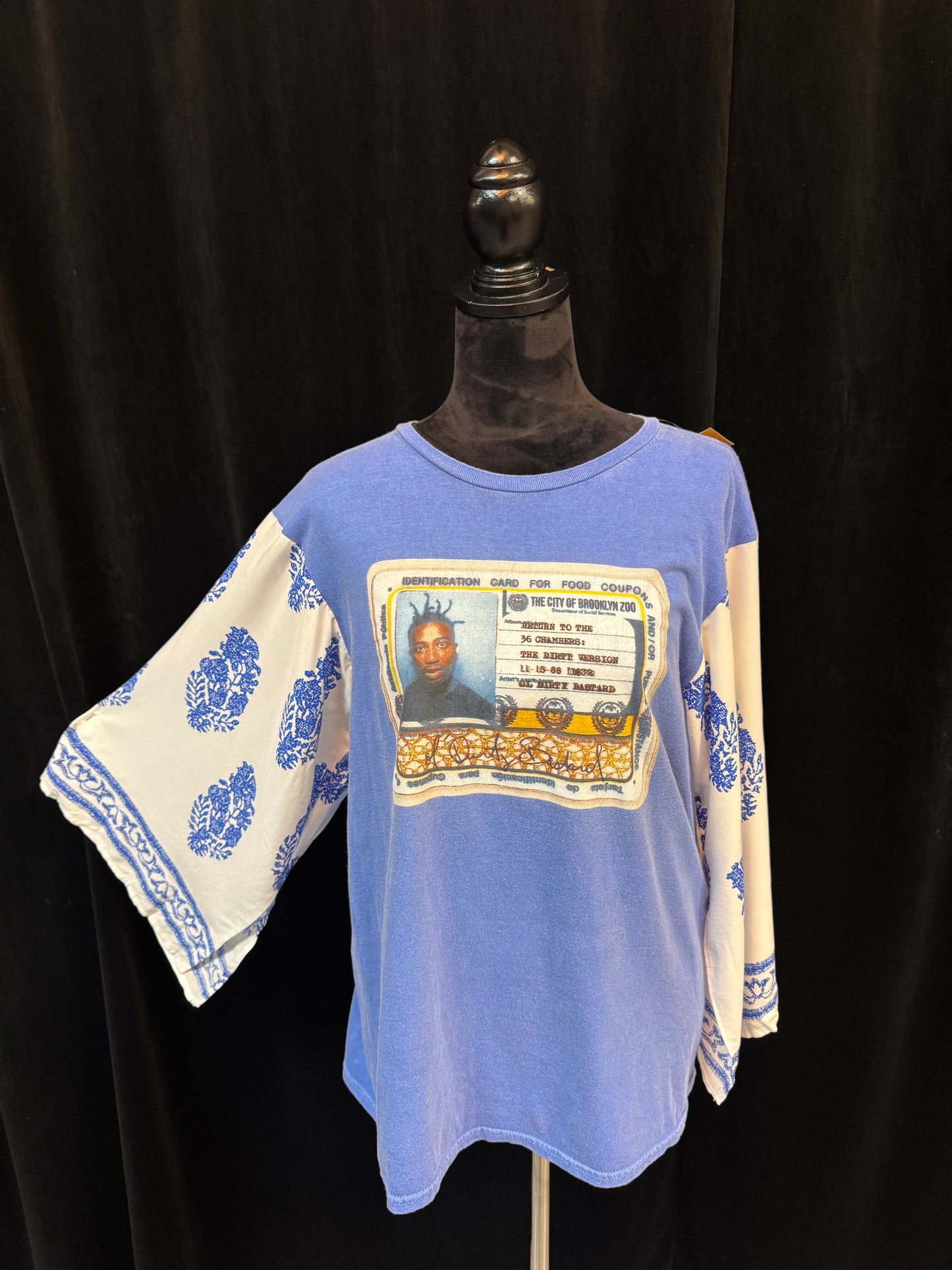 OL DIRTY BASTARD SCARF SLEEVE TEE (MEDIUM)