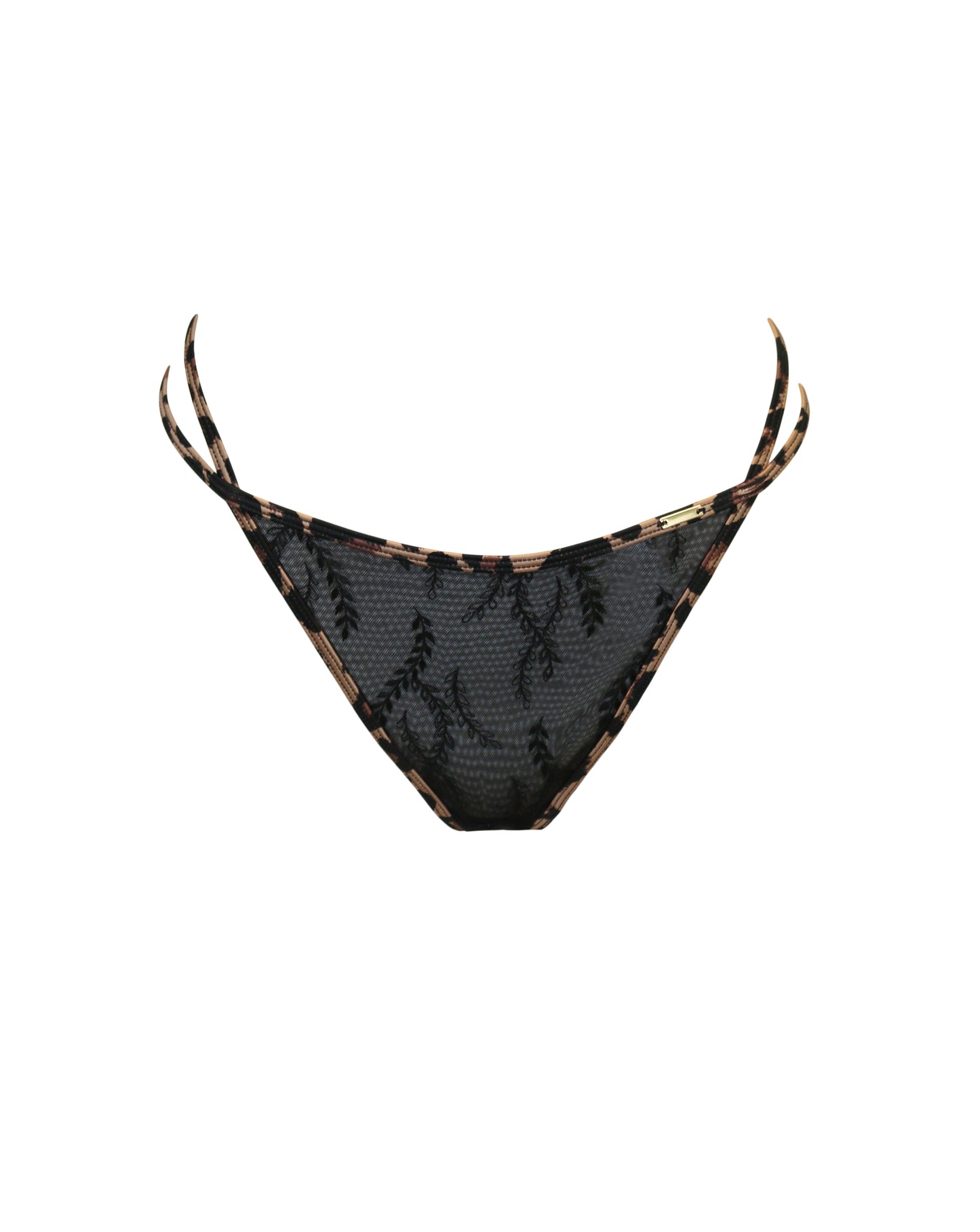 41101 POUR MOI INDIA THONG LEOPARD