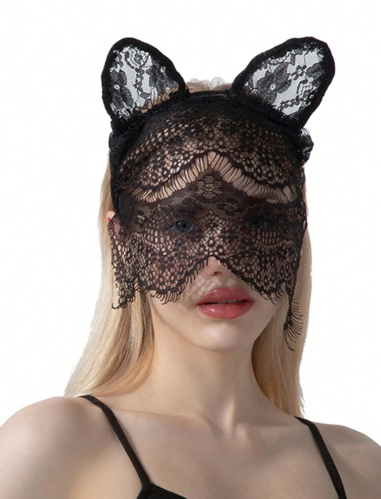 LACE VEIL MASK