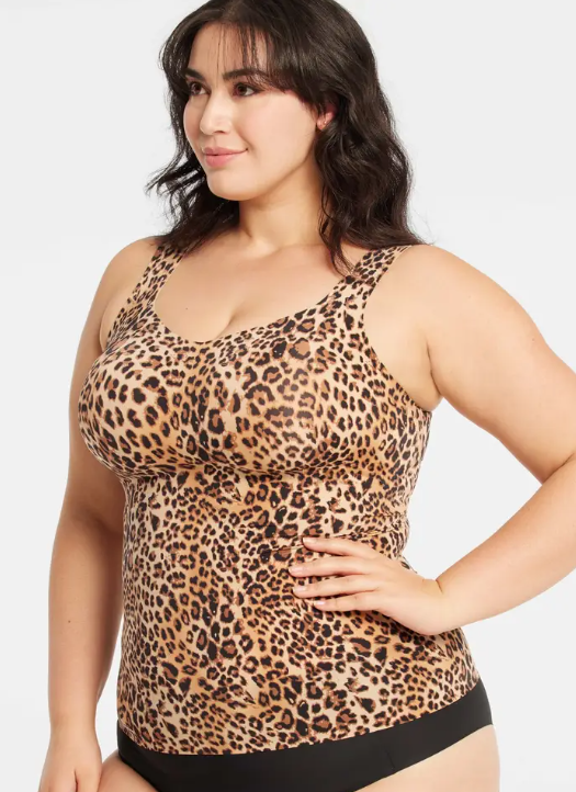 EVELYN & BOBBIE DEFY BRA TANK LEOPARD