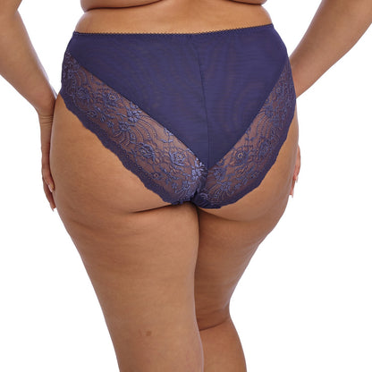 ELOMI MORGAN HIGH LEG BRIEF: MIDNIGHT