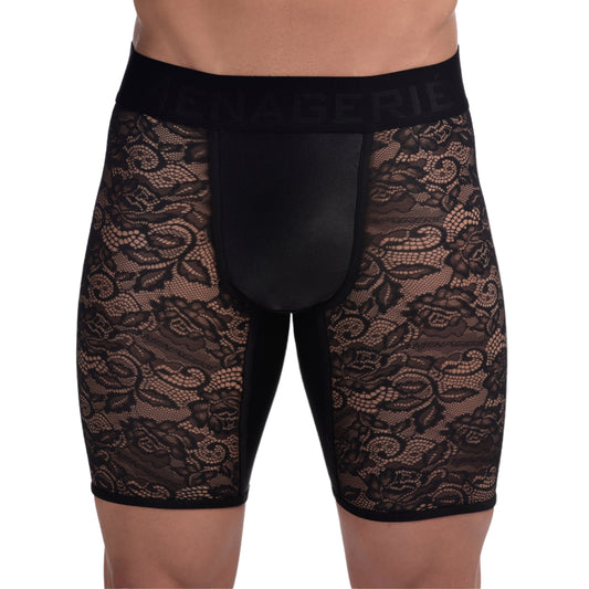 MENAGERIE INTIMATES MIDWAY BRIEF BLACK ROSE