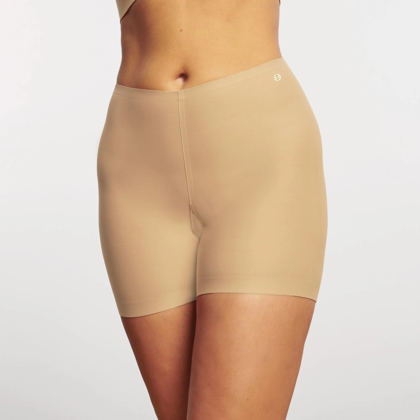 EVELYN BOBBIE HIGH-WAISTED LONGLINE SLIP SHORT