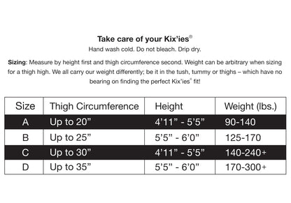 KIX'IES GILLY RAINBOW TIE-DYE THIGH HIGHS