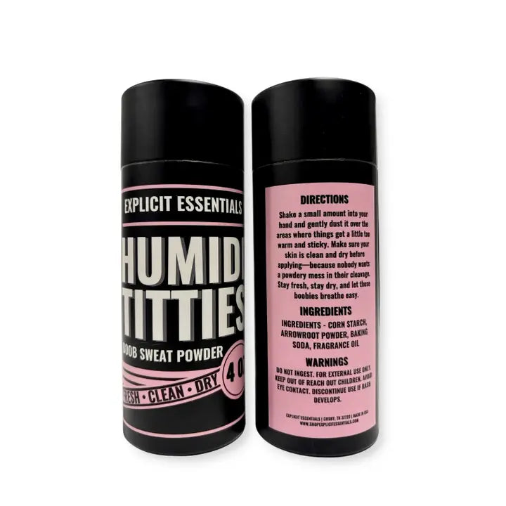 HUMIDITITTIES BOOB SWEAT POWDER: LAVENDAR