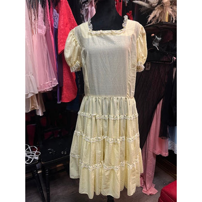 VINTAGE NALCO MODES PRAIRIE DRESS (SIZE 8)