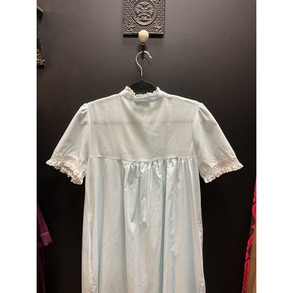 Vintage CHRISTIAN DIOR cotton babyblue gown