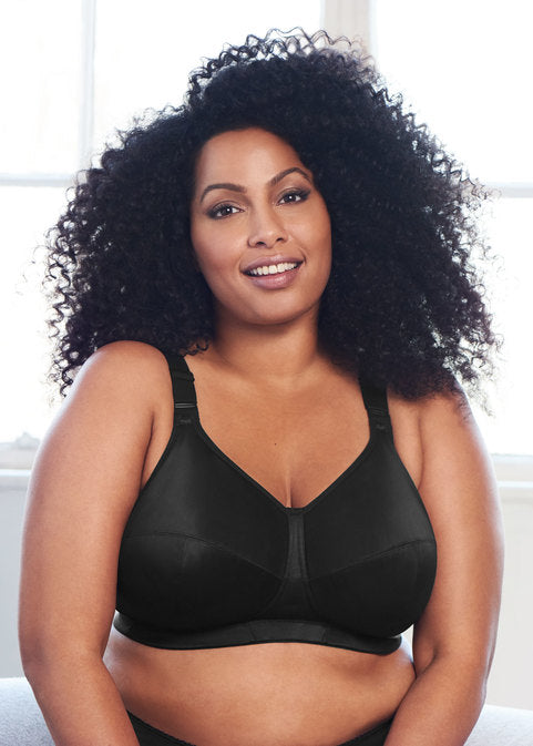 GODDESS CELESTE NON-WIRE FULL CUP: BLACK