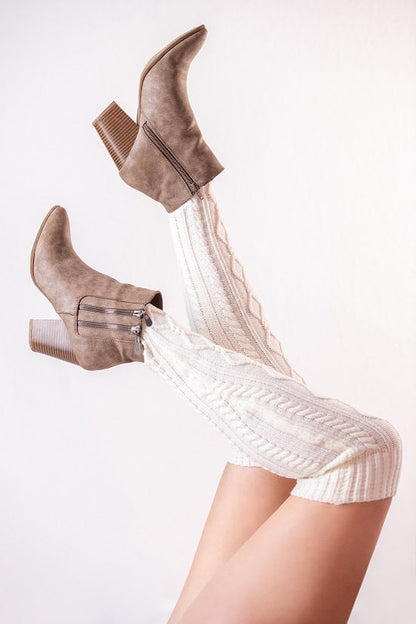 KIX'IES OVER THE KNEE SWEATER SOCKS
