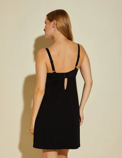 COSABELLA DOLCE CURVY BABYDOLL BLACK: SIZE SMALL