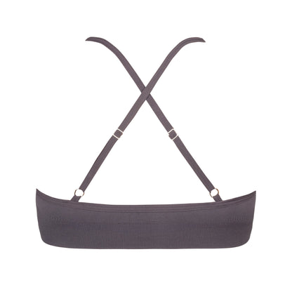 The Elli Women's Bralette in Gray