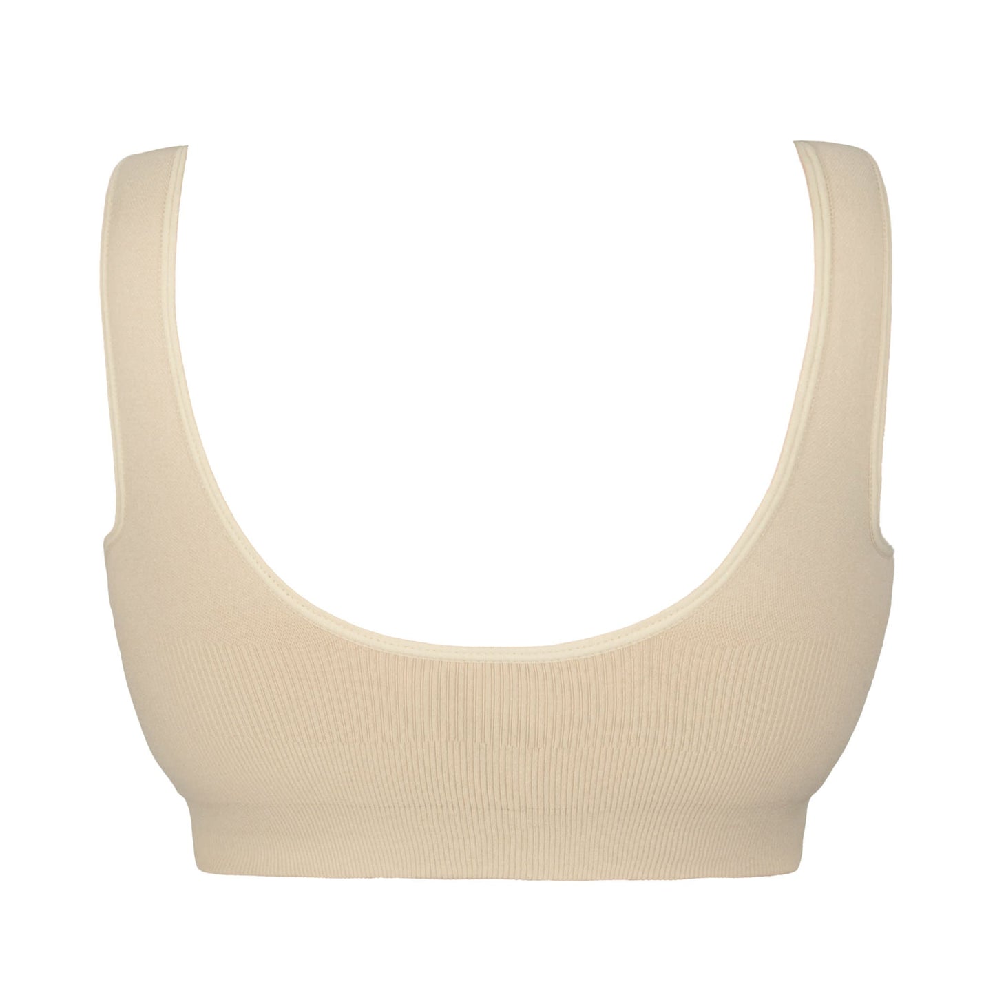 Full Coverage Nipple Concealing Wire-Free Bra | Non-Padded - Nude