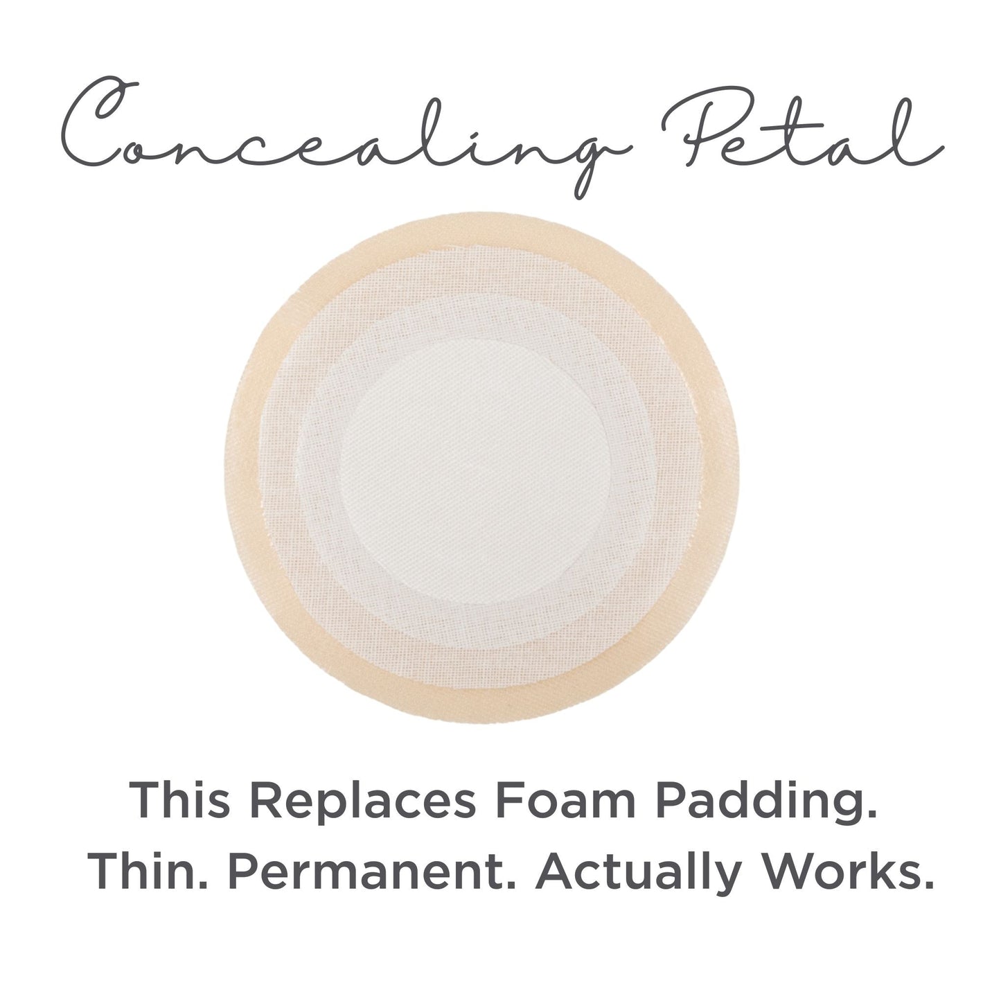 Full Coverage Nipple Concealing Wire-Free Bra | Non-Padded - Nude