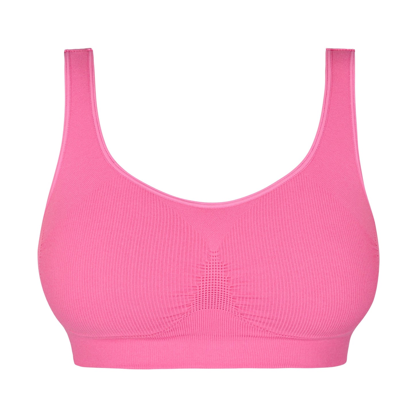 Full Coverage Nipple Concealing Wire-Free Bra | Non-Padded - Pink