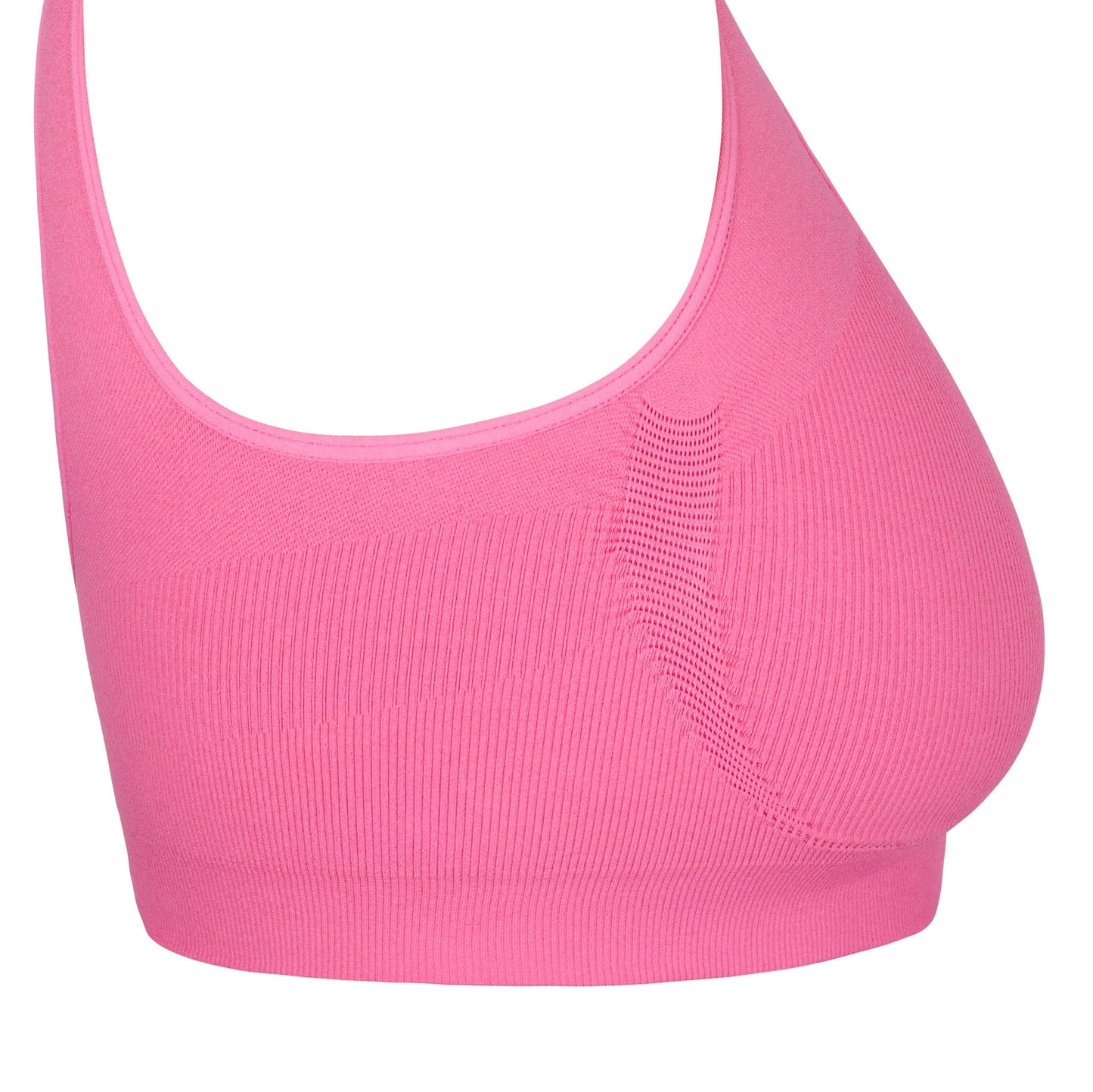 Full Coverage Nipple Concealing Wire-Free Bra | Non-Padded - Pink