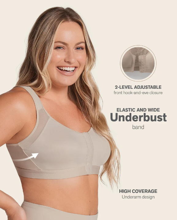 011473 WIRELESS POSTURE CORRECTOR BRA NUDE