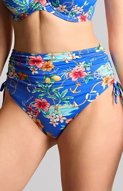 PANACHE MIDI ADJUSTABLE BIKINI BOTTOM: PARADISO PRINT