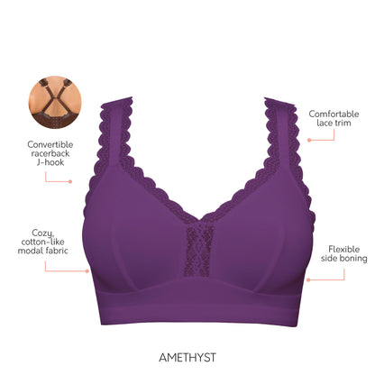 P5641 PARFAIT DALIS BRALETTE AMETHYST