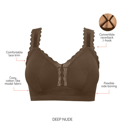 P5641 PARFAIT DALIS BRALETTE DEEP NUDE