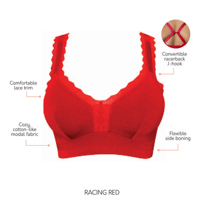 P5641 PARFAIT DALIS BRALETTE RACING RED