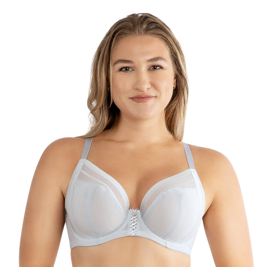 PARFAIT SHEA UNLINED PLUNGE: SILVER