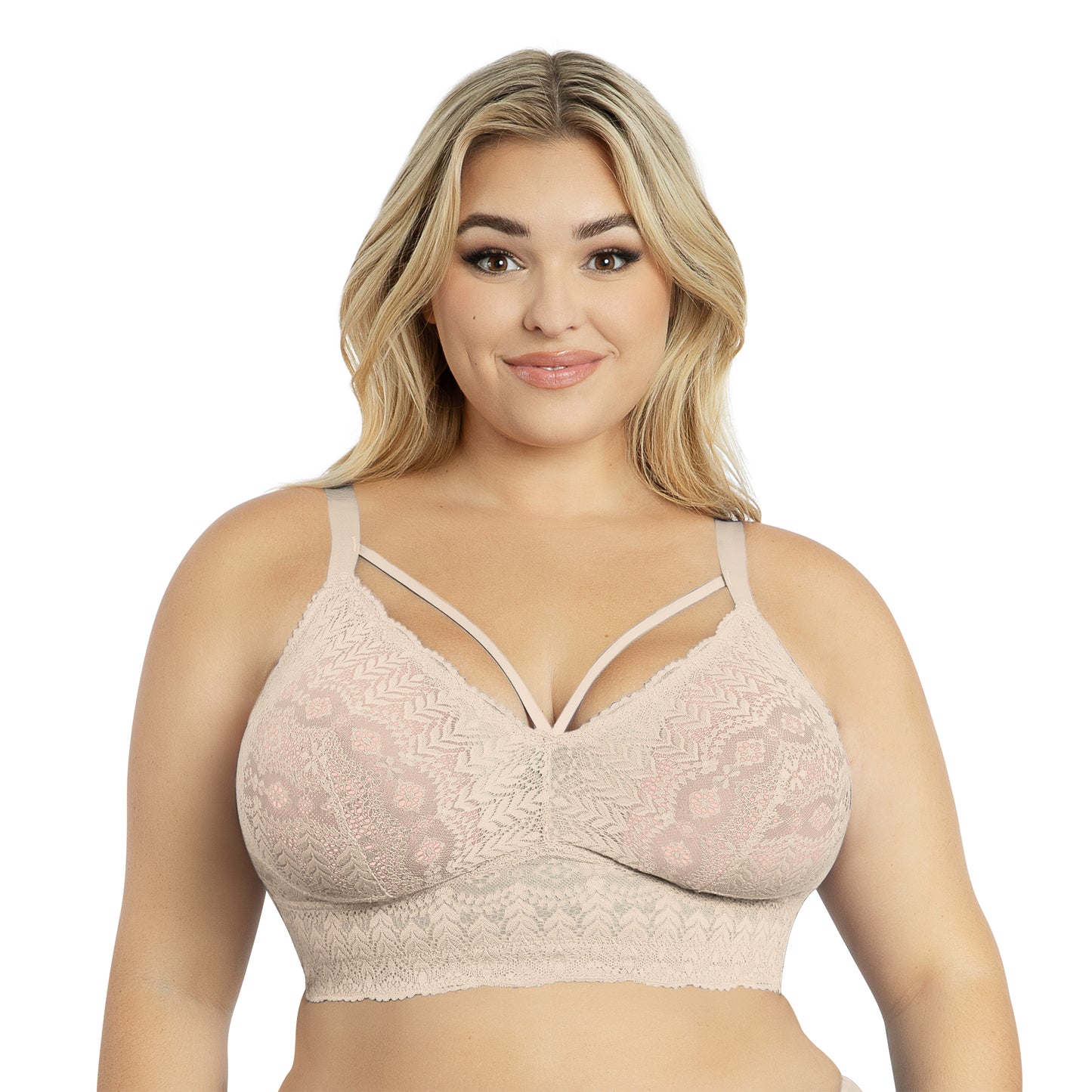 PARFAIT MIA LACE BRALETTE: BARE