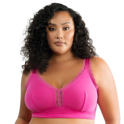 P5641 PARFAIT DALIS BRALETTE BRIGHT PINK