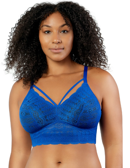 P5951 PARFAIT MIA LACE BRALETTE SAPPHIRE