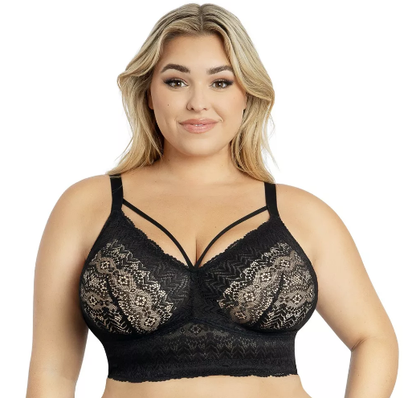 P5951 PARFAIT MIA LACE BRALETTE BLACK