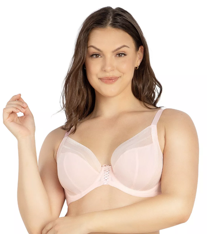 P6062 PARFAIT SHEA UNLINED PLUNGE PETAL PINK